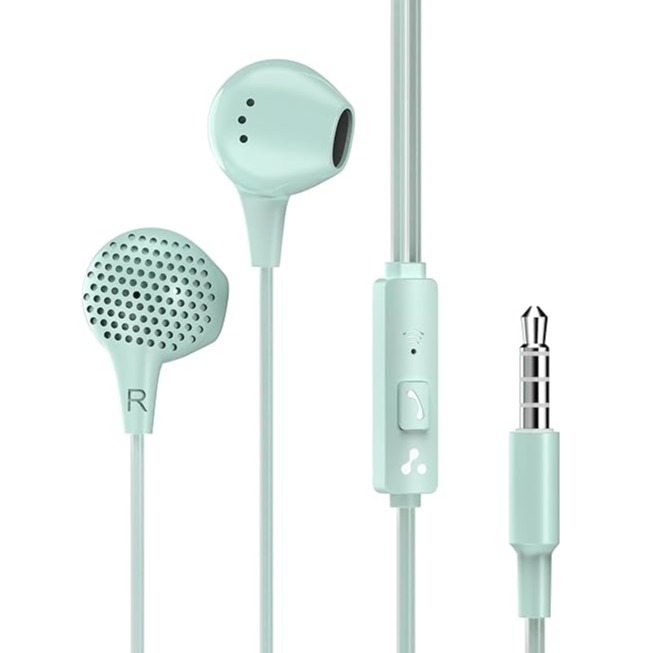 Ambrane Wired Earphones with Mic